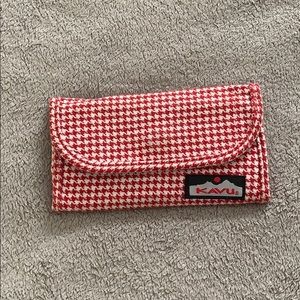 Houndstooth kavu wallet